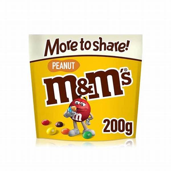 M&M Peanut More To Share Pouch 200G