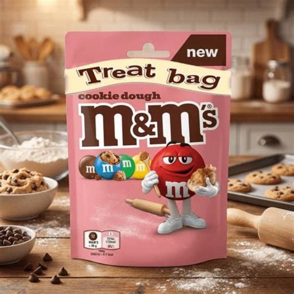 M&Ms Cookie Dough Treat Bag PM 1.69 70G