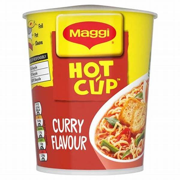 Maggi Hot Cup Noodles Curry 59.2G