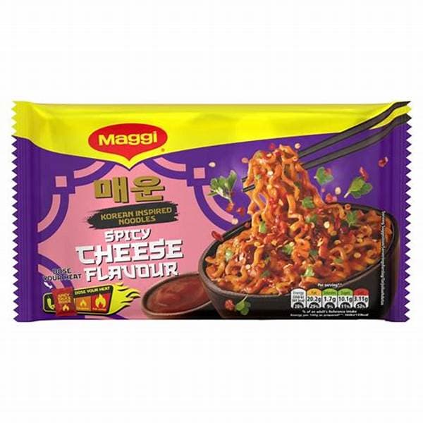 Maggi Korean Spicy Cheese Noodles 130G