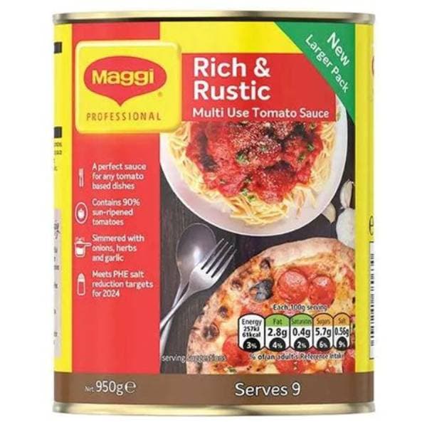 Maggi Rich & Rustic Tomato Sauce 950G