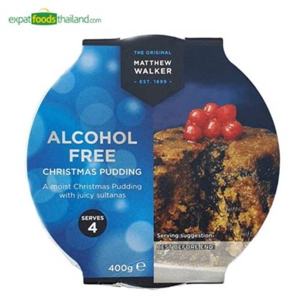 Matthew Walker Christmas Pudding Alcohol Free Christmas Pudding 400G