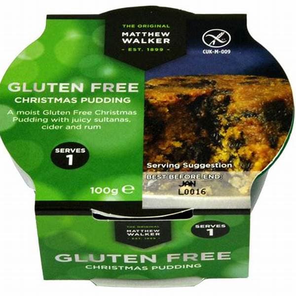 Matthew Walker Gluten Free Christmas Pudding Mini 100G
