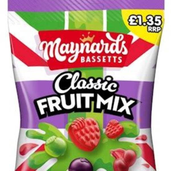 Maynards Bassetts Classic Fruit Mix PM 1.00 110G