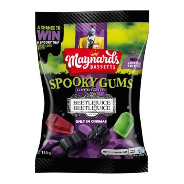 Maynards Bassetts Spooky Gums Bag 110G