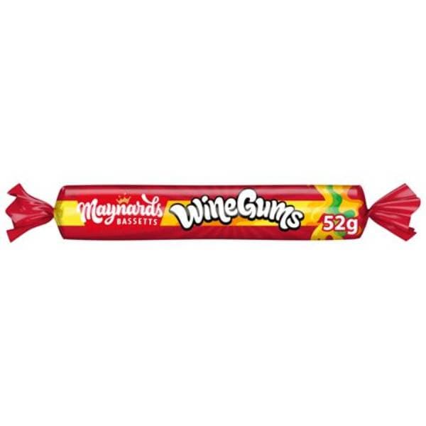 Maynards Bassetts Wine Gums Roll PM 0.69 52g