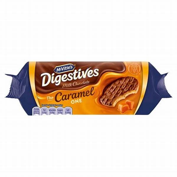 McVities Caramel Digestive Biscuits PM 2.25 250g