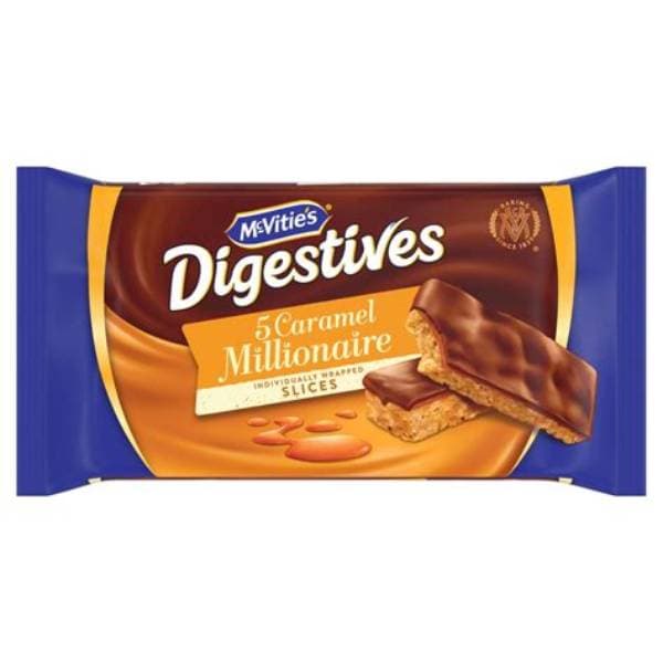 McVities Caramel Digestive Slices PM 1.49 5Pk