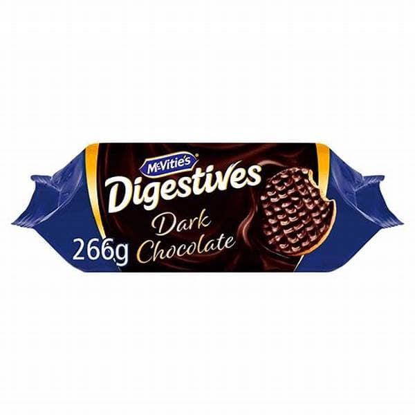 McVities Dark Chocolate Digestive Biscuits PM 2.25 266g