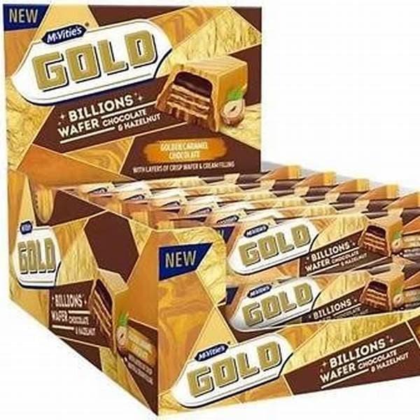 McVities Gold Billion Bar Chocolate & Hazelnut PM 0.79 39g