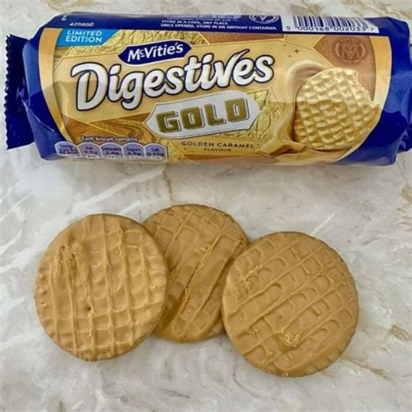 McVities Gold Chocolate Digestive Biscuits PM 2.25 232g