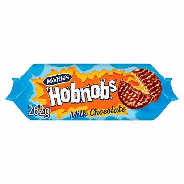McVities Milk Chocolate Hobnobs Biscuits PM 2.25 262g