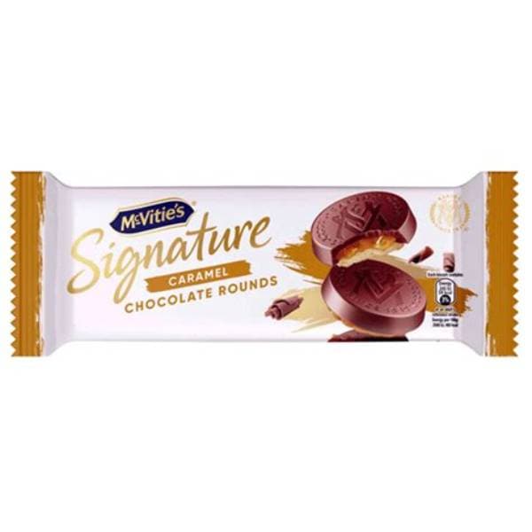 McVities Signature Caramel Chocolate Round Pmp 2.25 109G