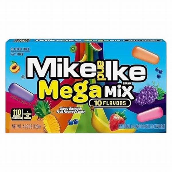 Mike And Ike Mega Mix 120G