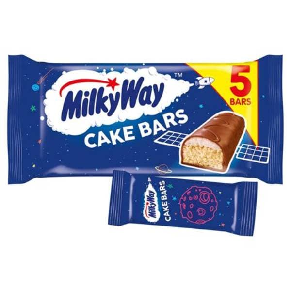 Milky Way Cake Bars 5Pk
