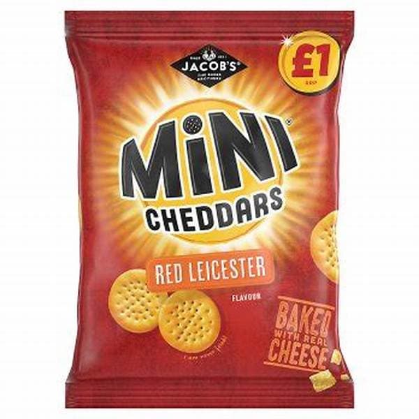 Mini Cheddars Red Leicester PM 1.25 90g