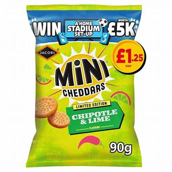Mini Chedder Chipotle & Lime PM 1.25 90G