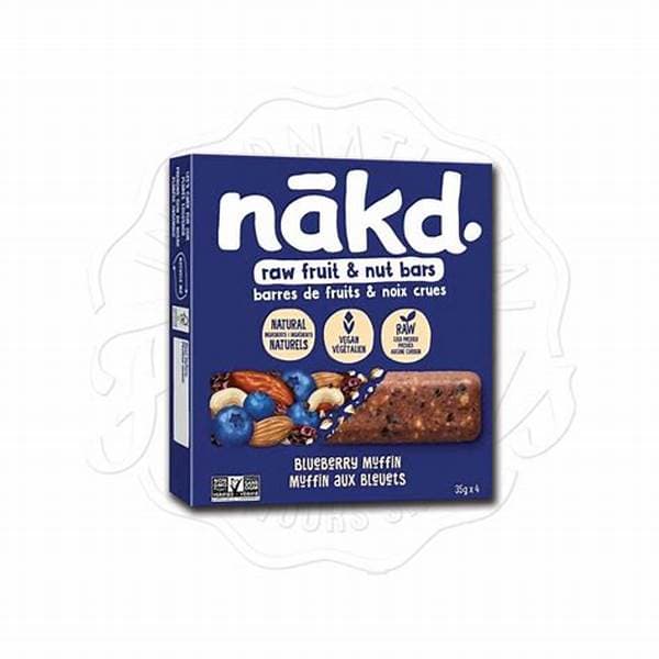 Nakd Raw Fruit & Nut Bars - Blueberry Muffin 35G