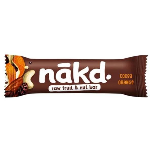 Nakd Raw Fruit & Nut Bars - Cocoa Orange 18X35G 35G