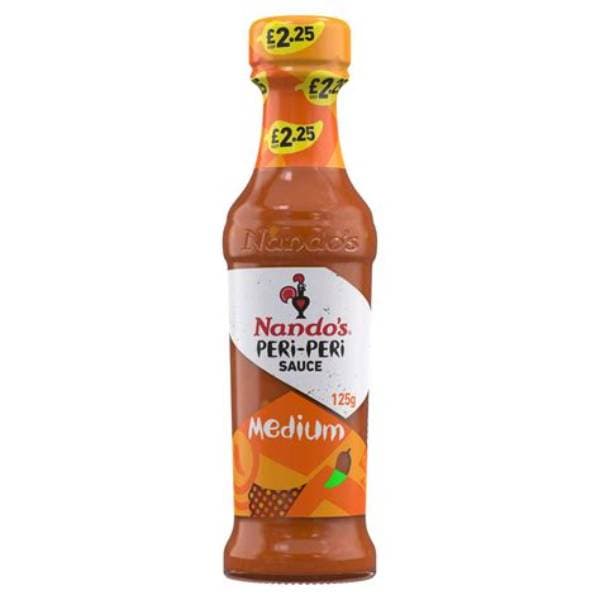 Nandos Medium Peri Peri Sauce 125g