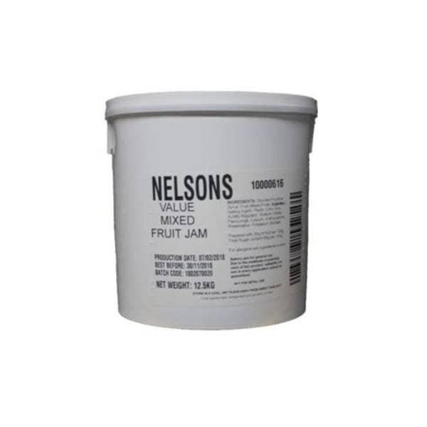 Nelsons Mixed Fruit Jam 12.5Kg