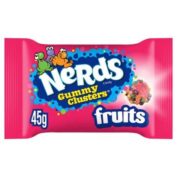 Nerds Gummy Cluster Individual Bag Fruits PM 1.25 45g