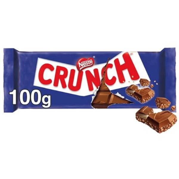 Nestle Crunch Bar Milk Choc PM 1.65 100g