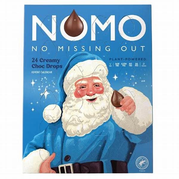 Nomo Creamy Choc Drops Advent 70G