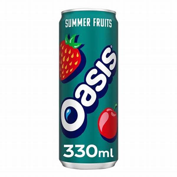 Oasis Summer Fruits Can 330Ml
