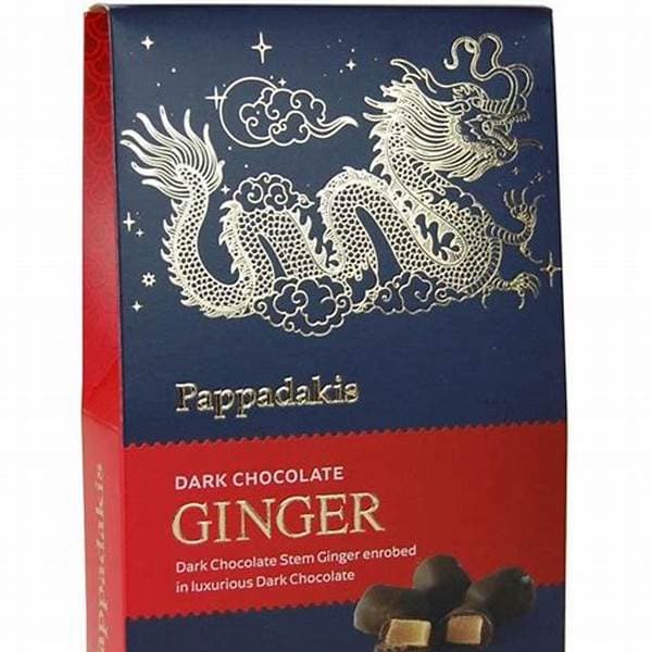 Pappadakis Dark Chocolate Enrobed Stem Ginger 125G
