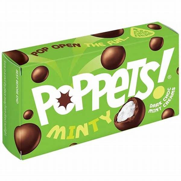 Poppets Mint Creams Carton 40g