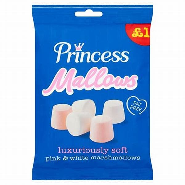 Princess Pink & White Marshmallows PM 1.00 150g