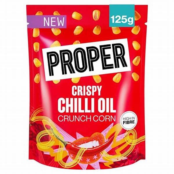 Proper Crunch Crispy Chilli Oil Crunch Corn 45G