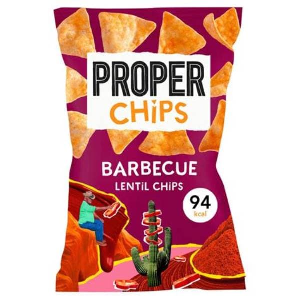 Properchips Barbecue Lentil Chips PM 1.25 50G