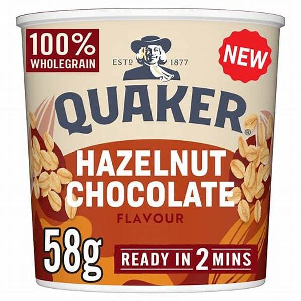 Quaker Hazelnut & Chocolate Single Bars PM 1.25 40G