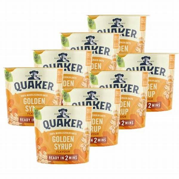 Quaker Oss Express Pots Golden Syrup 57G