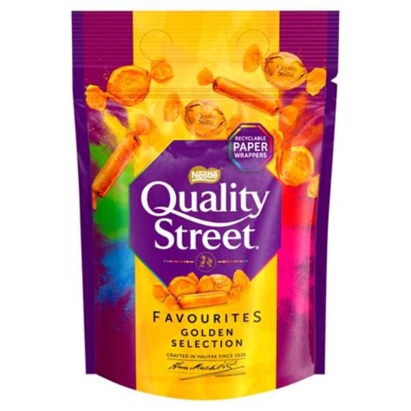 Quality Street Golden Selection Pouch 283G