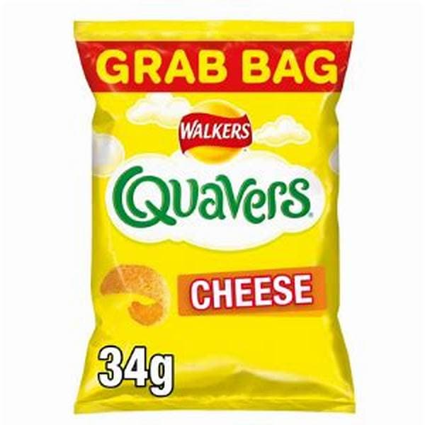 Quavers Grab Bag Cheese 34g