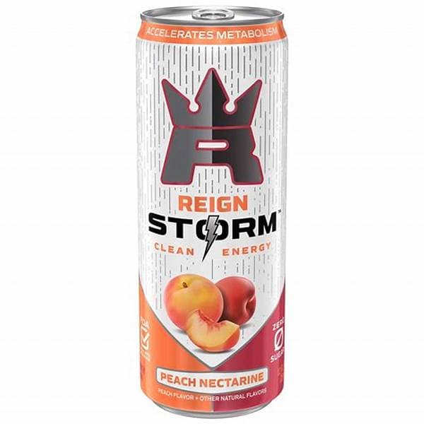 Reign Storm Peach Nectarine 335Ml Can PM 1.59 355Ml
