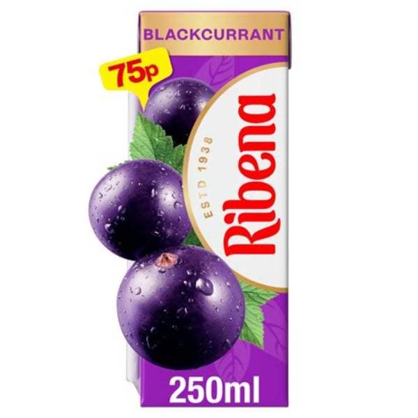 Ribena Blackcurrant Nas Carton 250Ml