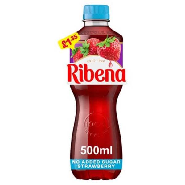 Ribena Strawberry Pmp 1.35 500Ml