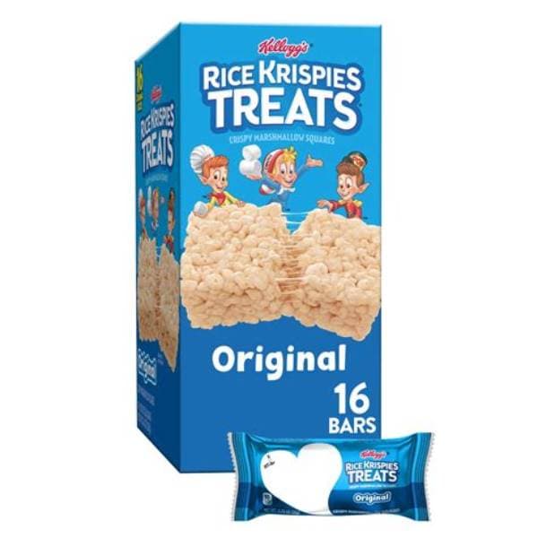 Kelloggs Rice Krispies Squares Caramalised Biscuit PM 79P 31G