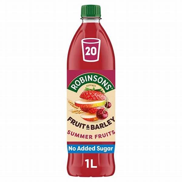 Robinsons Fruit & Barley Summer Fruits 1Ltr