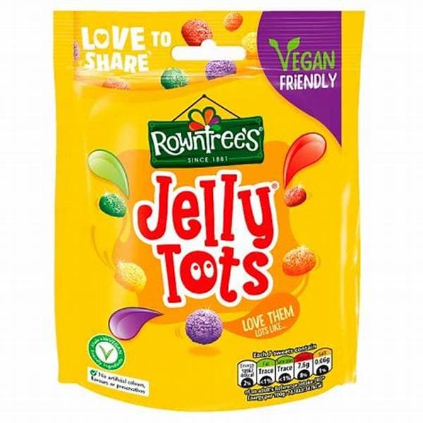 Rowntrees Jelly Tots Pouch PM 1.25 120g
