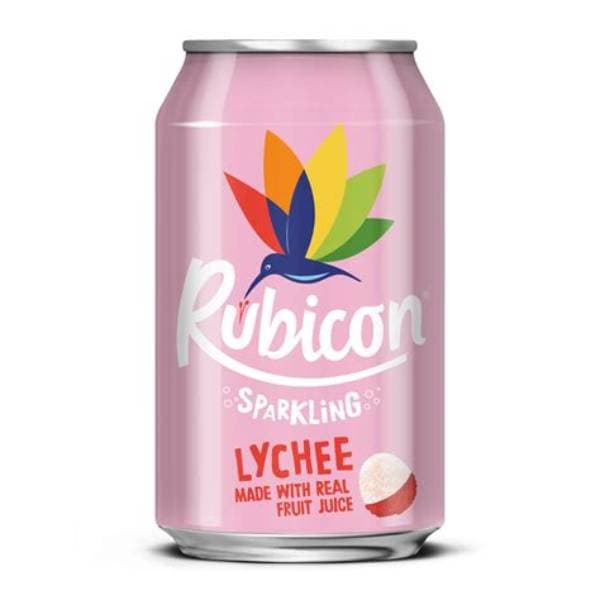 Rubicon Sparkling Lychee PM 85P 330Ml