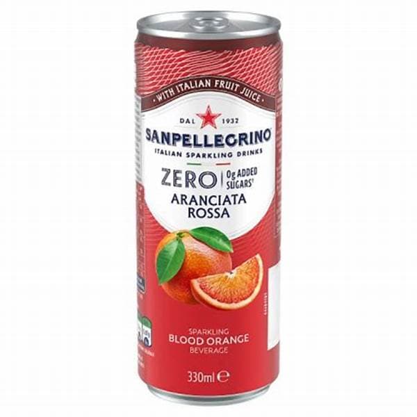 San Pellegrino Zero Aranciata Rossa 330Ml