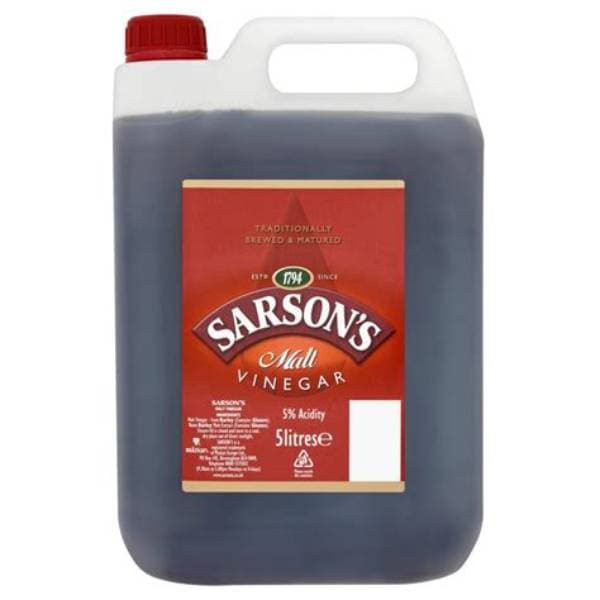 Sarsons Malt Vinegar 5Ltr