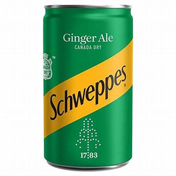 Schweppes Can Canada Dry Ginger Ale 150Ml