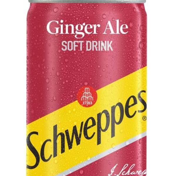 Schweppes Can Dry Ginger Ale 200Ml