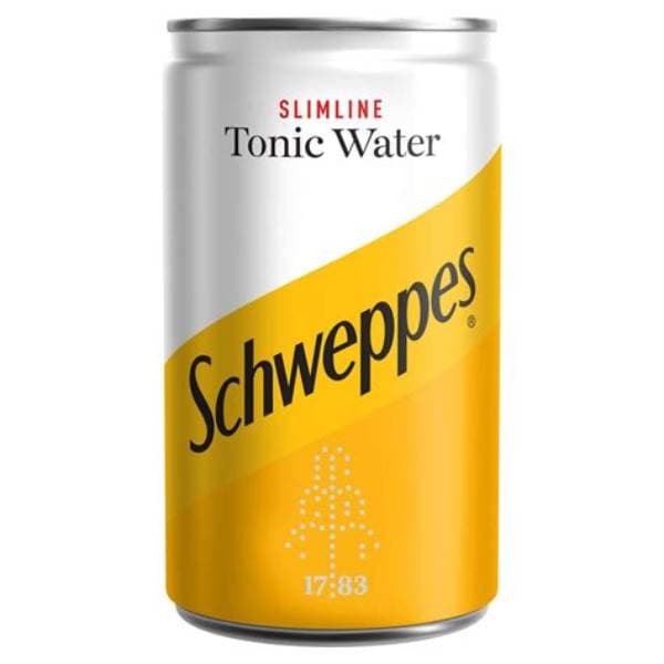 Schweppes Can Slimline Tonic Water 150Ml